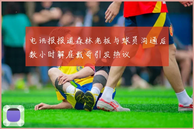 电讯报报道森林老板与球员沟通后数小时解雇戴奇引发热议